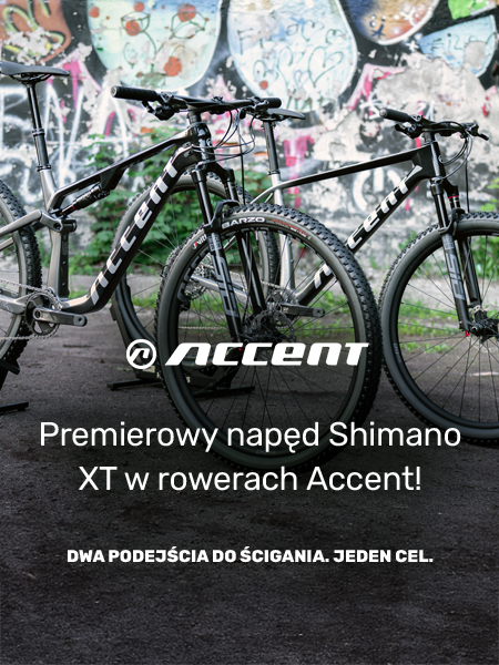 Premiera Shimano XT w wyścigowych modelach Accent Razzcal Carbon i Peak Carbon Boost